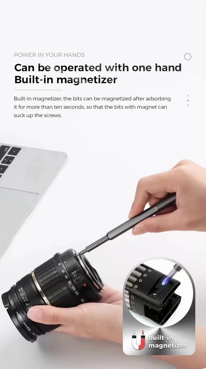 46 1 Mini Premium Precision S2 Steel Pocket Screwdriver Kit Multi-Function Industrial Repair Tool for Phone Laptop PC PS5