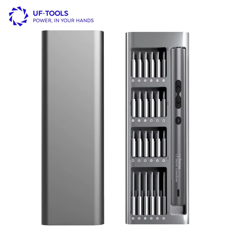 62 In1 New Product Rechargeable Smart Electric Screwdriver Set with 48 Screwdriver Bits PH00 Torx Etc. for Mobile Phones Cameras