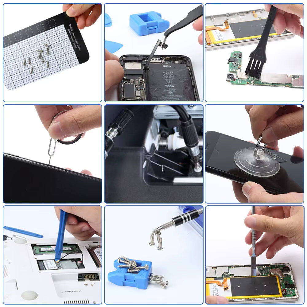 Factory Price 144 in 1 DIY Electric Precision Screwdriver Set 3.7V Rechargeable Cordless Power Screwdriver