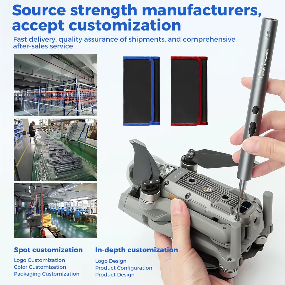 Factory Price 144 in 1 DIY Electric Precision Screwdriver Set 3.7V Rechargeable Cordless Power Screwdriver