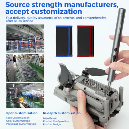 Factory Price 144 in 1 DIY Electric Precision Screwdriver Set 3.7V Rechargeable Cordless Power Screwdriver